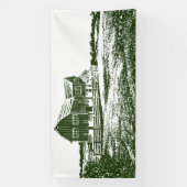 カントリーサイドランドスケープスタイルファームハウス 横断幕 (縦)