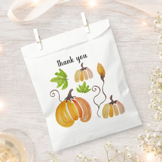 カントリーサンキューカボチャ フェイバーバッグ (クリップ留めされた状態)