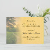 カントリーサンセットブライダルシャワー 招待状 (スタンド正面)