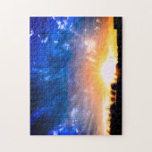 カントリーサンセット ジグソーパズル (縦)