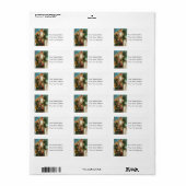 カントリーサンタヴィンテージ住所 シール (フルシート)