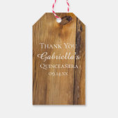 カントリーサンフラワーアンドレースウェスタンキンセアニラ ギフトタグ (裏面)