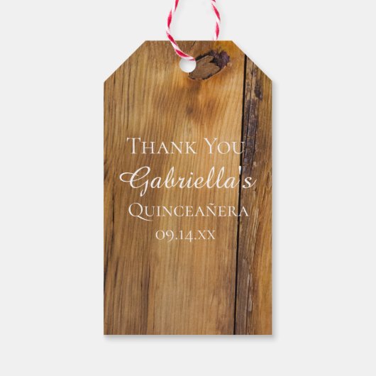 カントリーサンフラワーアンドレースウェスタンキンセアニラ ギフトタグ (裏面)