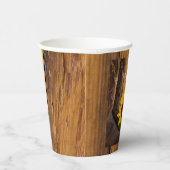 カントリーサンフラワーウエスタンキンセニェラ誕生日 紙コップ (右)