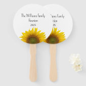 カントリーサンフラワーサマーファミリー懇親会バーベキュー ハンドファン (正面&裏面)