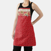 カントリーサンフラワーズオンバンダナプリントカスタム エプロン (インサイチュ)
