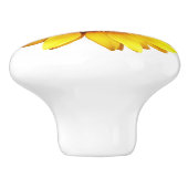 カントリーサンフラワーデザイン セラミックノブ (側面)