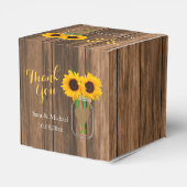 カントリーサンフラワーメイソンJar – ありがとうございます フェイバーボックス (裏面サイド)