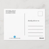 カントリーサンフラワーメイソンJar – ありがとうございます ポストカード (裏面)