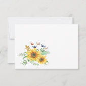 カントリーサンフラワー春 サンキューカード (裏面)