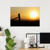 カントリーサンライズ ポスター (ホームオフィス)