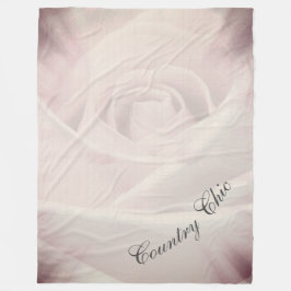 カントリーシかわいらしックデザイン フリースブランケット