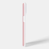 カントリーシックストライプのピンクローズブーケモノグラムの Case-Mate iPhoneケース (裏面 / 右)