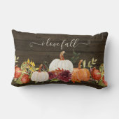 カントリーシックファーム秋カンプキンズブルゴーニュフローラ ランバークッション (裏面)