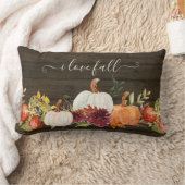 カントリーシックファーム秋カンプキンズブルゴーニュフローラ ランバークッション (ブランケット)