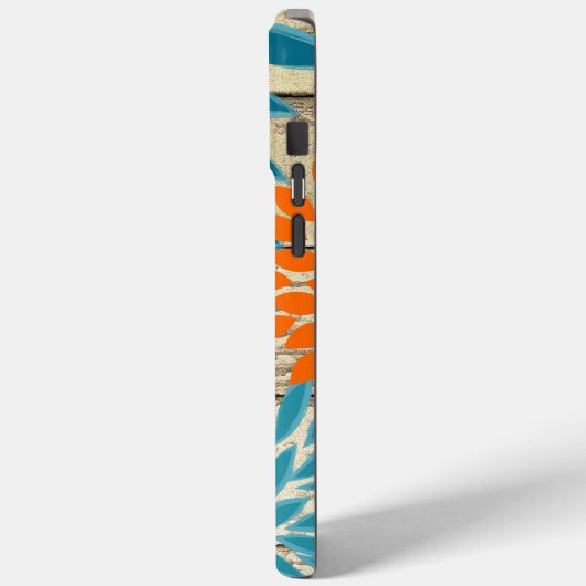 カントリーシックフローラあなたの名前または引用文 Case-Mate iPhoneケース (裏面 / 左)