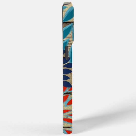 カントリーシックフローラあなたの名前または引用文 Case-Mate iPhoneケース (裏面 / 右)