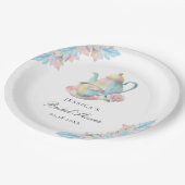 カントリーシックブライダルティーパーティーブライダルシャワー ペーパープレート (アングル)