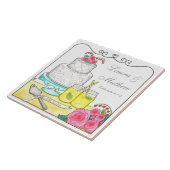 カントリーシック結婚カスタマイズ可能タイル タイル (側面)