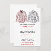 カントリーシャインスパイアツ |ゲイ結婚式招待状 セーブザデート (正面/裏面)