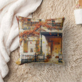 カントリースタイルオータムハウス クッション (ブランケット)