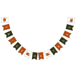 カントリースタイルハロウィーン バンティングフラッグ