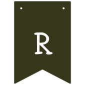 カントリースタイルハロウィーン バンティングフラッグ (第3の旗)