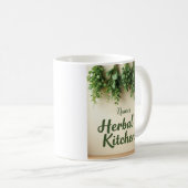 カントリースタイルファームハウスハーブラバーズマグ コーヒーマグカップ (正面右)