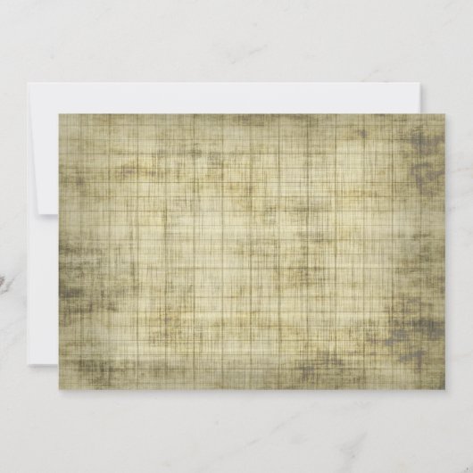 カントリースタイルヘンズパーティの招待状 招待状 (裏面)