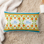 カントリースタイルマリーゴ縁どルズルンバーピロー ランバークッション (ブランケット)