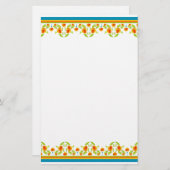 カントリースタイルマリーゴ縁どル文具 便箋 (正面/裏面)