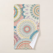 カントリースタイルマンダラス バスタオルセット (ハンドタオル)