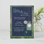 カントリースタイルメイソン·ジャしゃれているー 招待状 (スタンド正面)