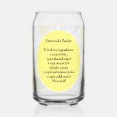 カントリースタイルレモネードレシピ ガラス缶 (裏面)