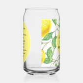 カントリースタイルレモネードレシピ ガラス缶 (右)