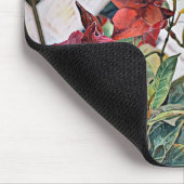 カントリースタイル アート フラワーズ マウスパッド (コーナー)