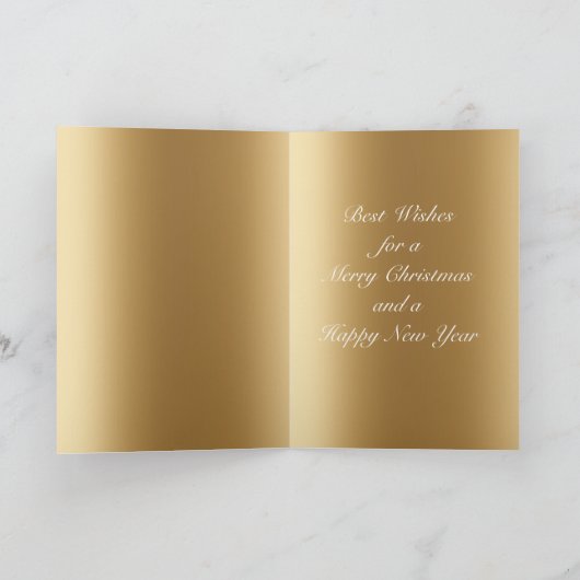 カントリーダンサーのクリスマス休暇の挨拶 カード (内部)