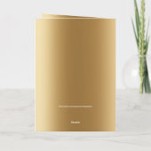 カントリーダンサー広場ダンサーのクリスマスカード カード (裏面)