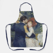 カントリーダンスバイピエールルノアールヴィンテージファインアート エプロン (正面)