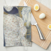 カントリーダンスバイピエールルノアールヴィンテージファインアート キッチンタオル (四つ折り)