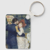 カントリーダンスバイピエールルノアールヴィンテージファインアート キーホルダー (裏面)