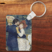 カントリーダンスバイピエールルノアールヴィンテージファインアート キーホルダー (裏面)