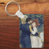 カントリーダンスバイピエールルノアールヴィンテージファインアート キーホルダー (正面)