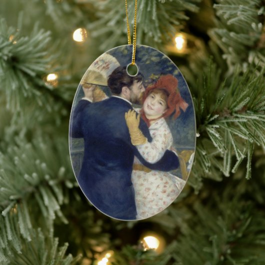 カントリーダンスバイピエールルノアールヴィンテージファインアート セラミックオーナメント (ツリー)