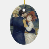 カントリーダンスバイピエールルノアールヴィンテージファインアート セラミックオーナメント (正面)