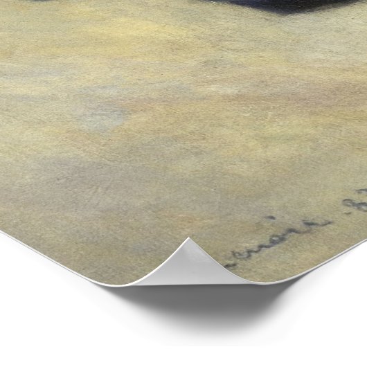 カントリーダンスバイピエールルノアールヴィンテージファインアート ポスター (角)