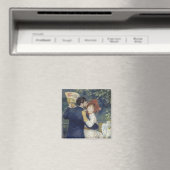 カントリーダンスバイピエールルノアールヴィンテージファインアート マグネット (インサイチュ (食洗機))