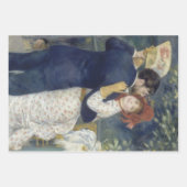 カントリーダンスバイピエールルノアールヴィンテージファインアート ラッピングペーパーシート (正面)