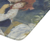 カントリーダンス – ルノアール印象派絵画の カッティングボード (角)