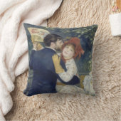 カントリーダンス – ルノアール印象派絵画の クッション (ブランケット)